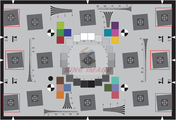 2018ISO(E-SFR)分辨率测试卡摄像头检测图卡