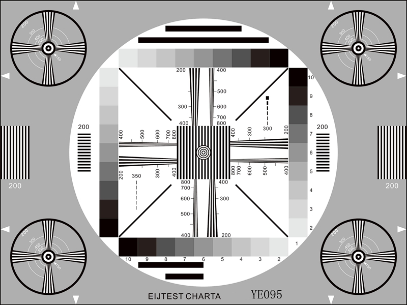 解析度综合测试卡