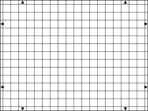 19/14-网格测试图摄像机畸变测试卡